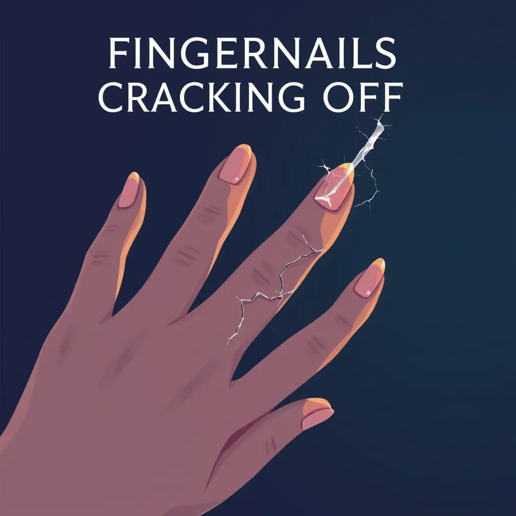 Dream illustration: Fingernails Cracking Off