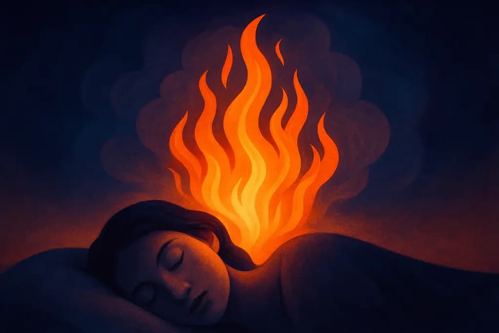 Dream illustration: Fire or Flames