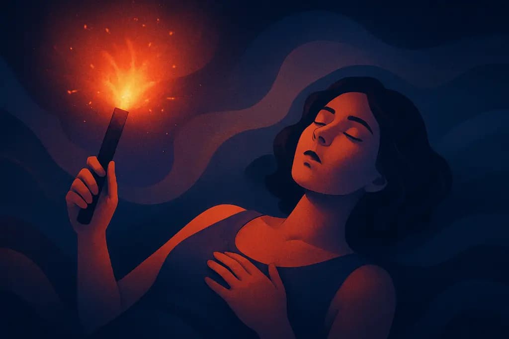 Dream illustration: Flares