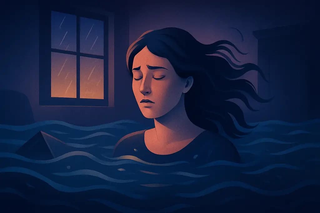 Dream illustration: Flooding