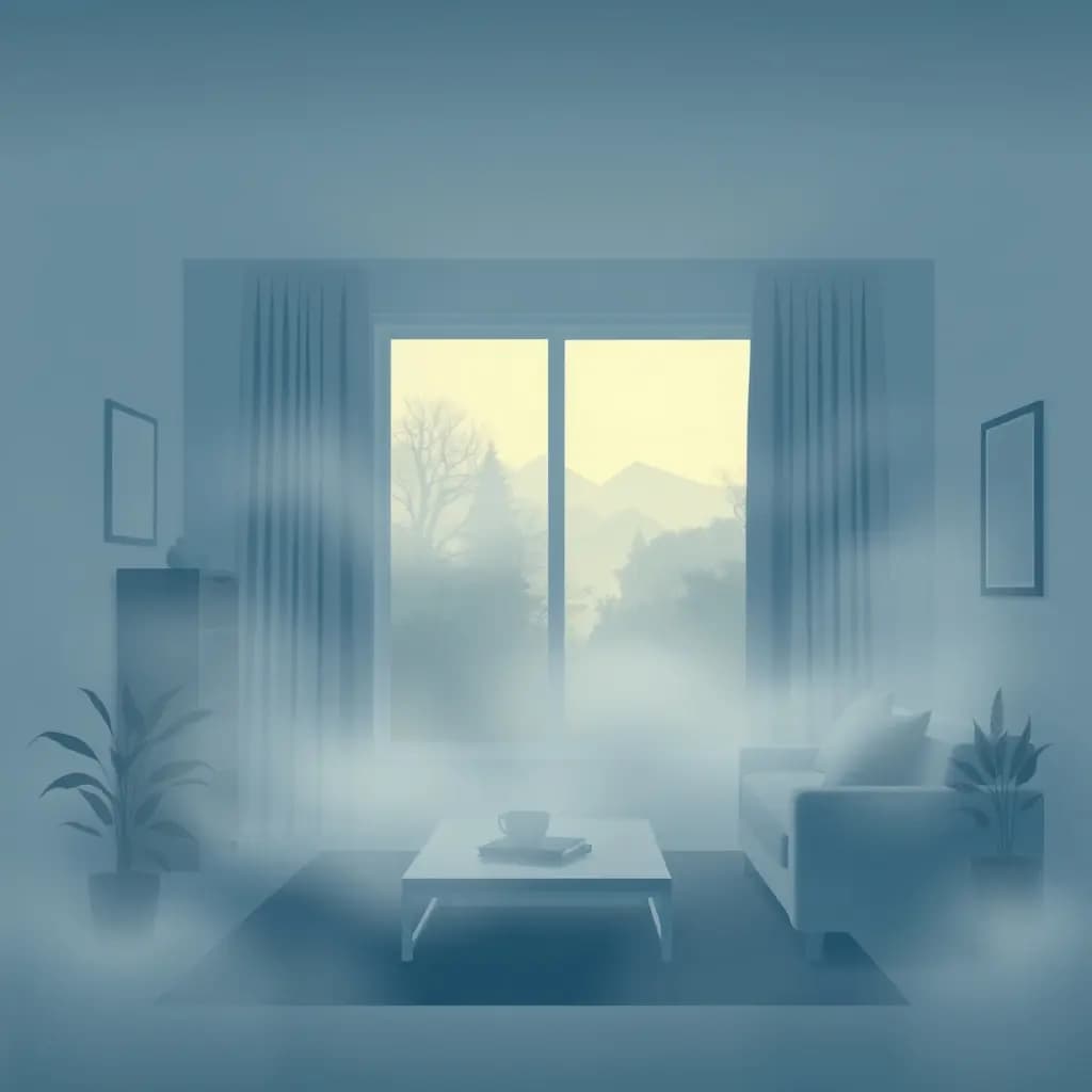 Dream illustration: Fog in your living room