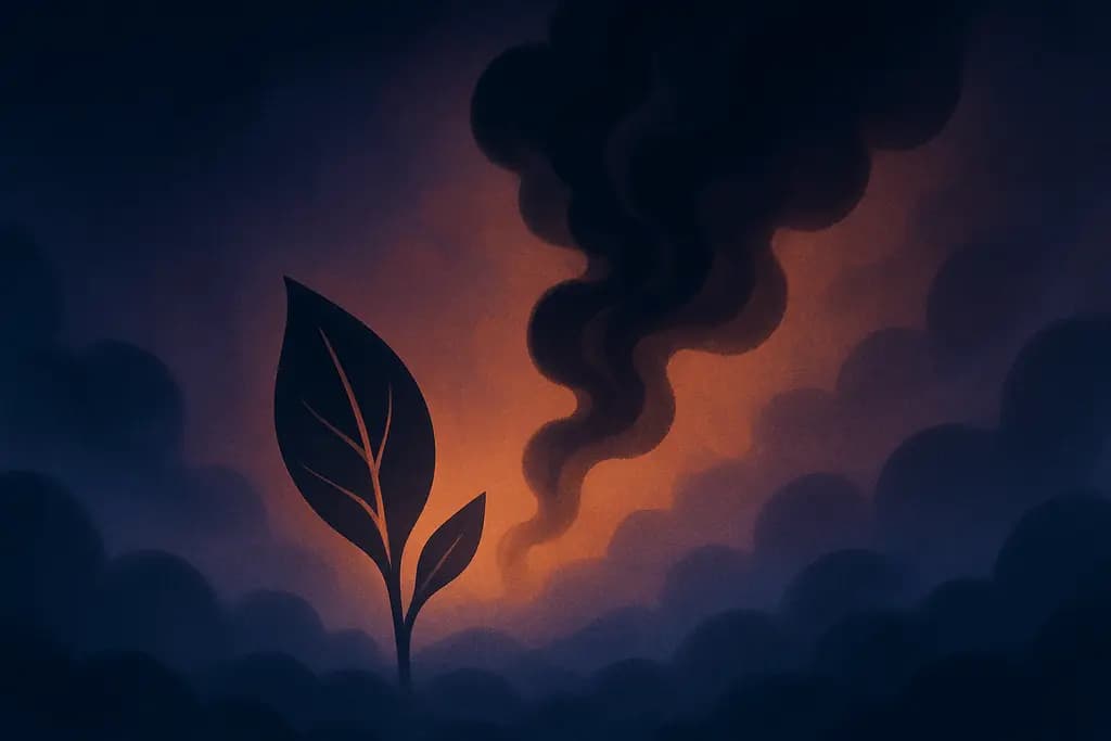 Dream illustration: Fog that smells like smoke
