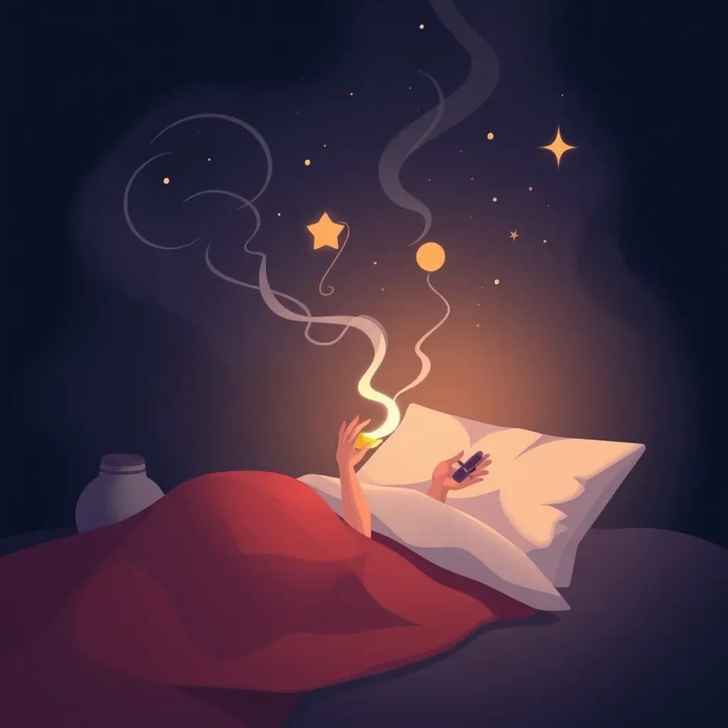 Dream illustration: Food allergy reaction dream