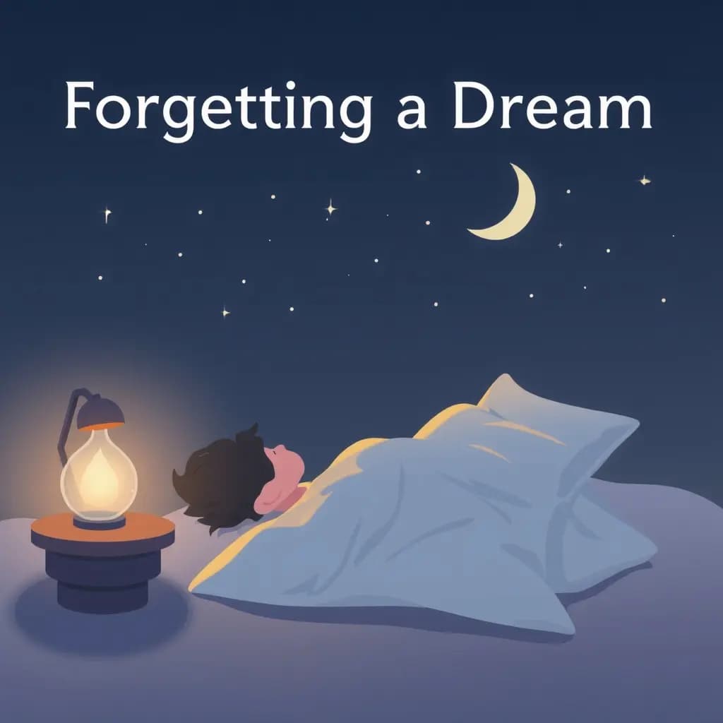 Dream illustration: Forgetting a Dream