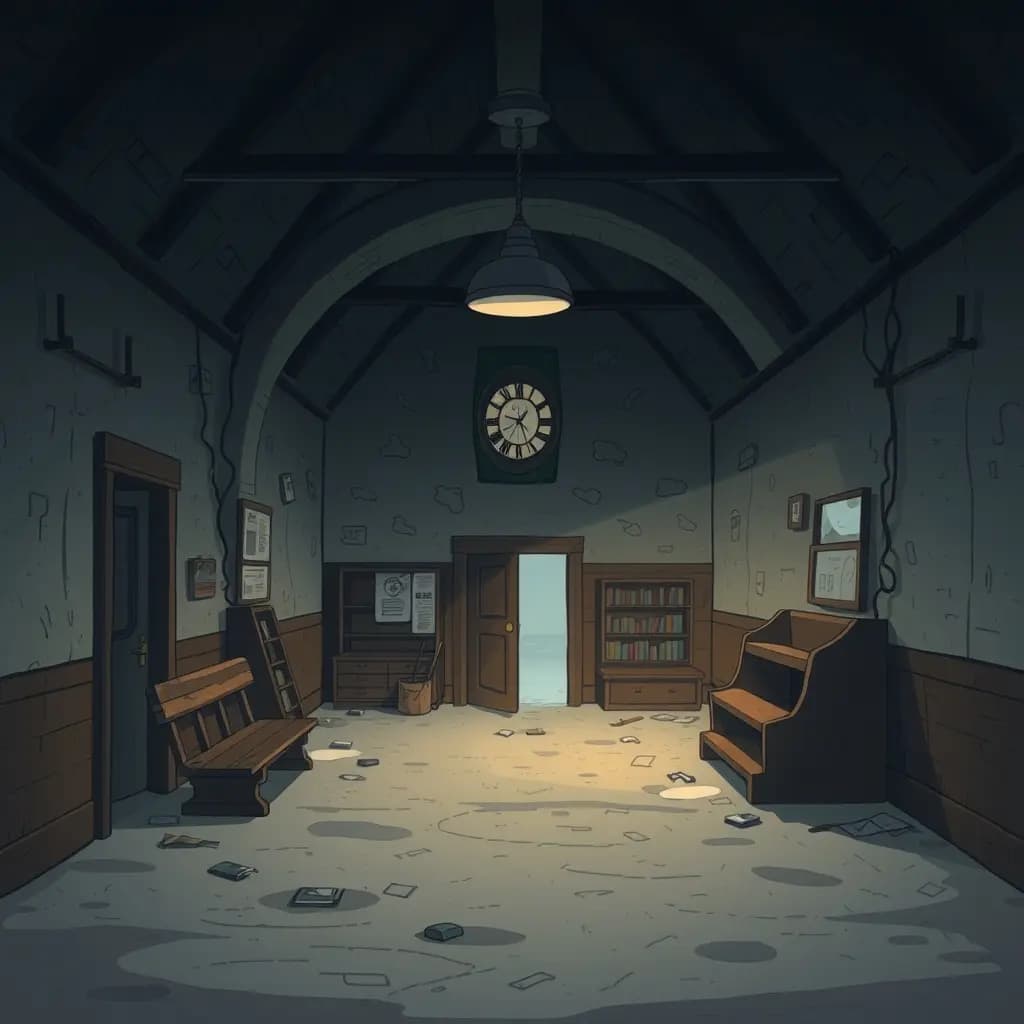 Dream illustration: Forgotten Place