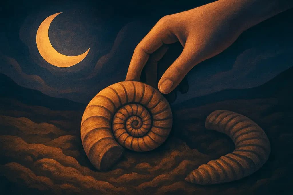 Dream illustration: Fossils