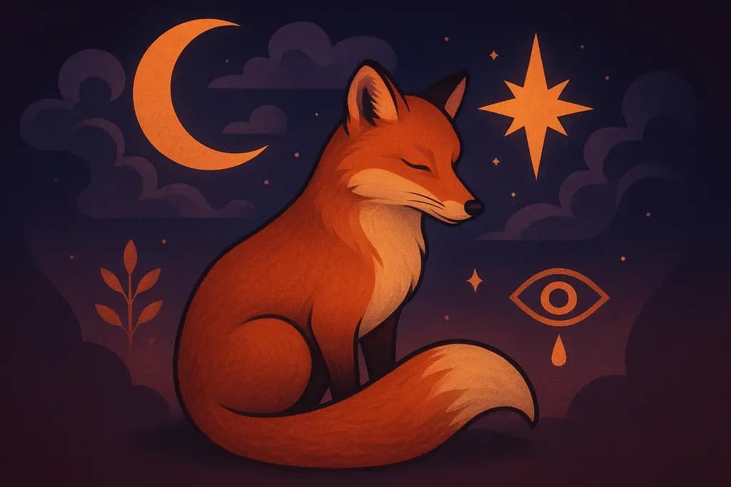 Dream illustration: Fox
