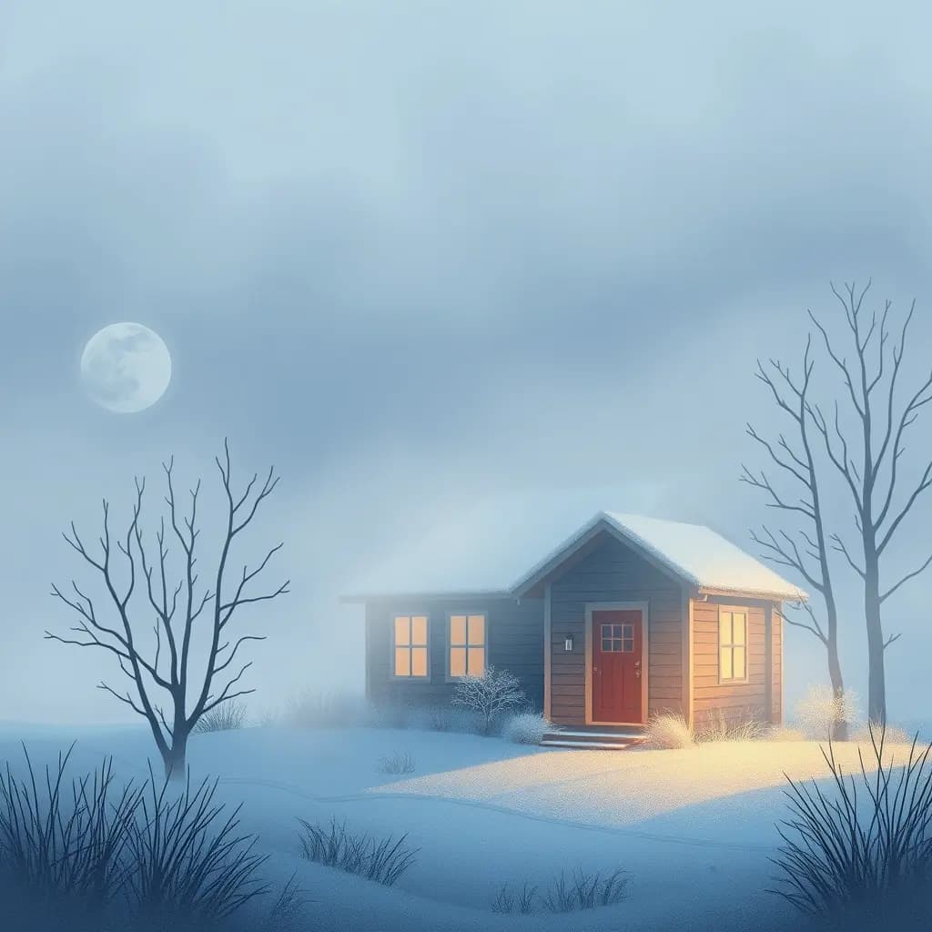 Dream illustration: Frigid Fog Hiding Your Home
