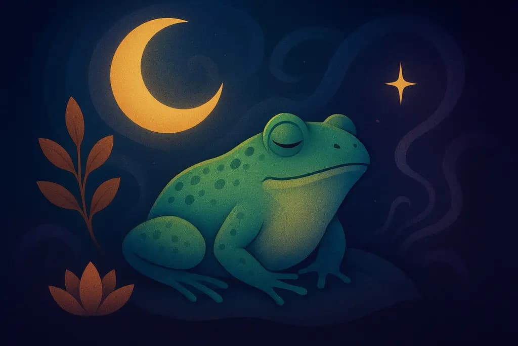 Dream illustration: Frog