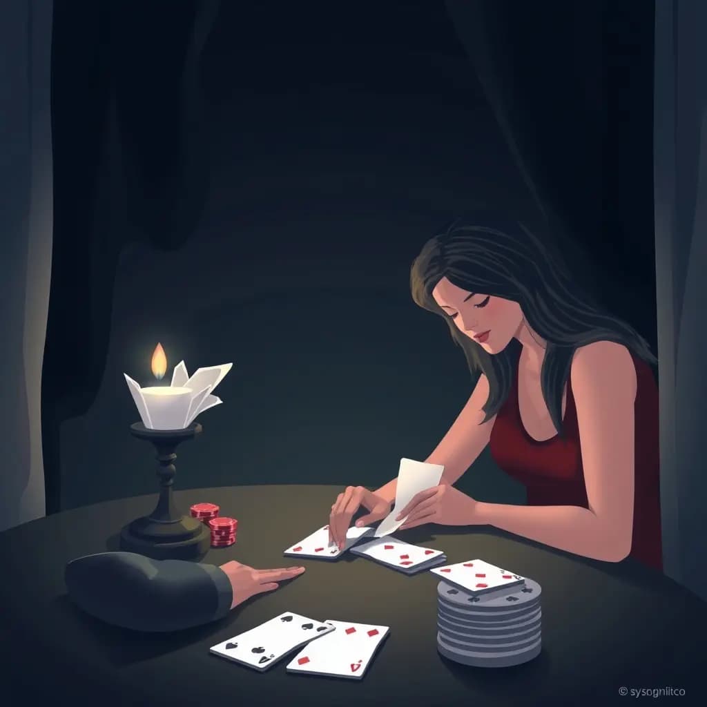 Dream illustration: Gambling debts appear