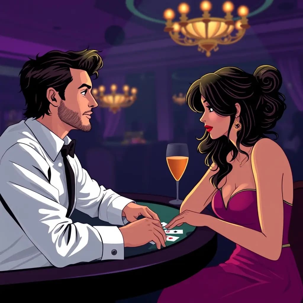 Dream illustration: Gambling With a Celebrity
