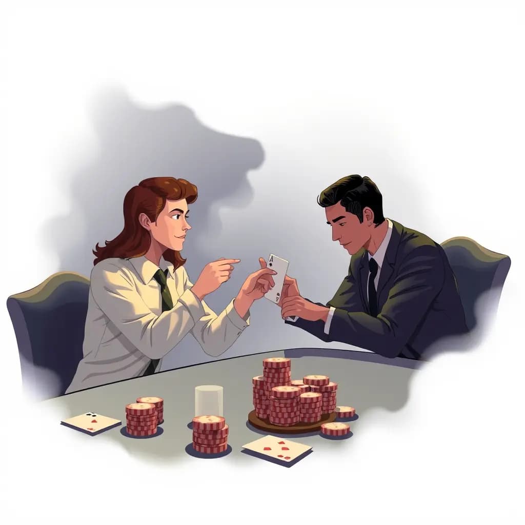 Dream illustration: Gambling With Your Boss