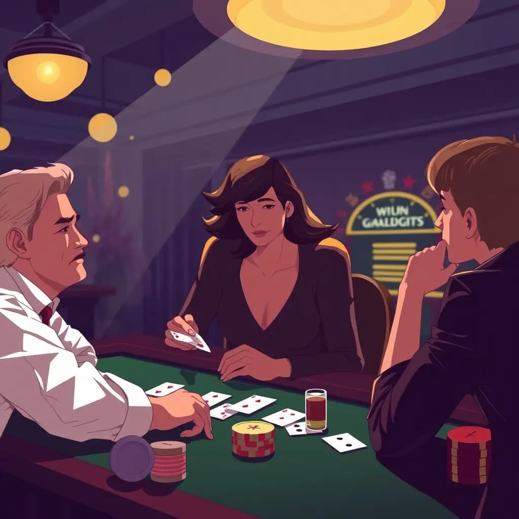 Dream illustration: Gambling With Your Ex