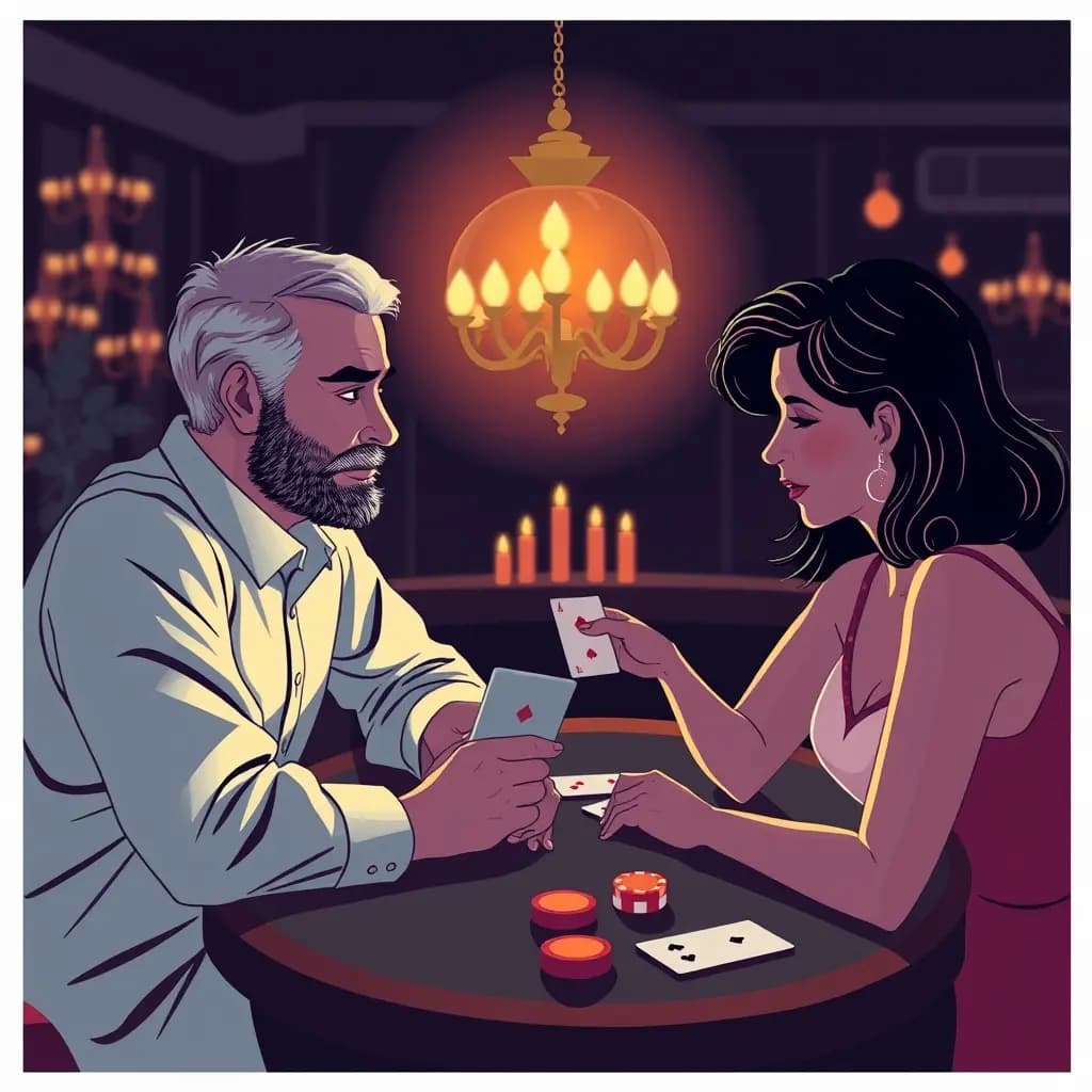 Dream illustration: Gambling With Your Parents