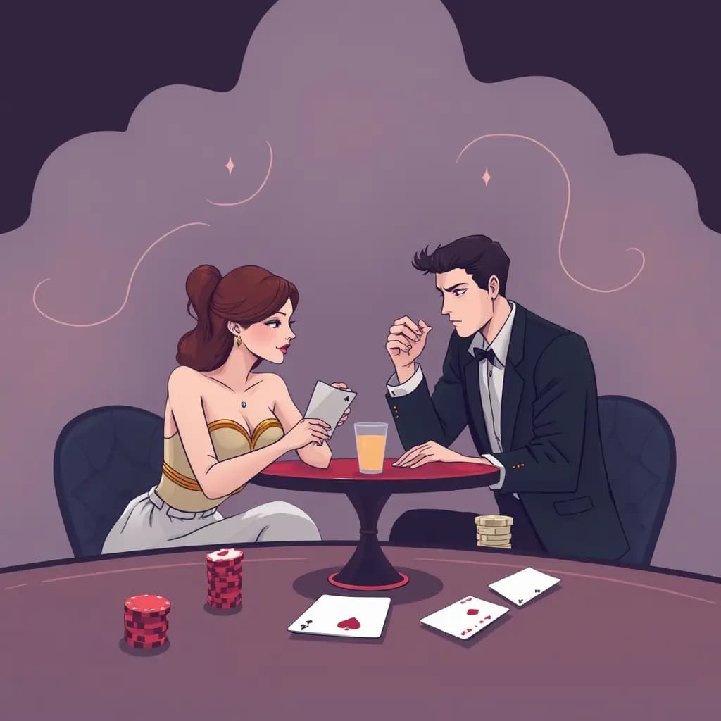 Dream illustration: Gambling With Your Partner
