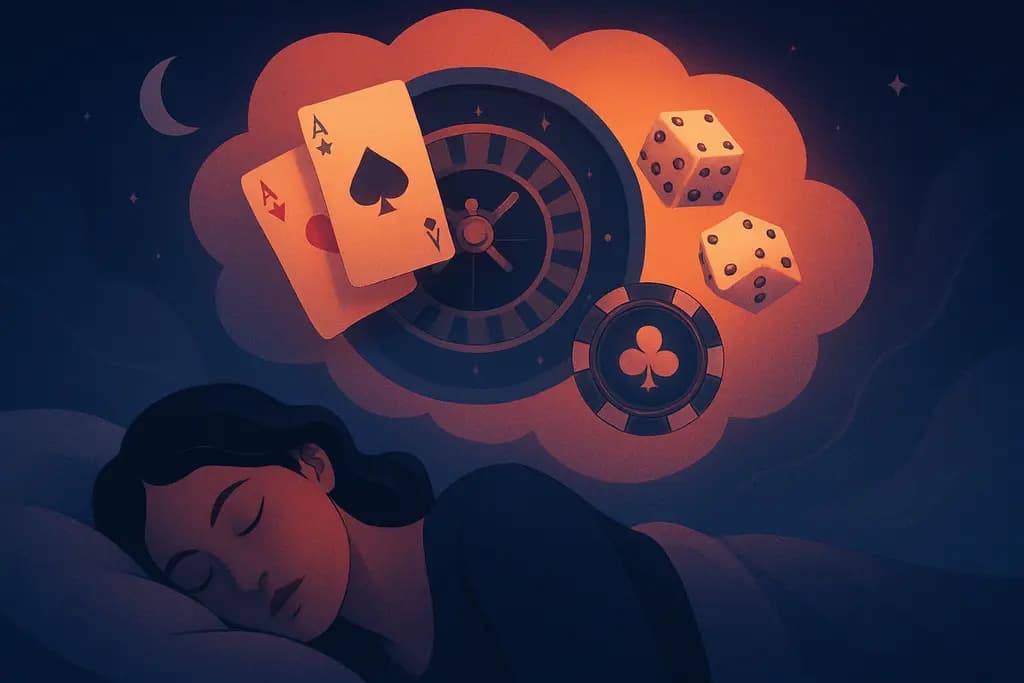 Dream illustration: Gambling
