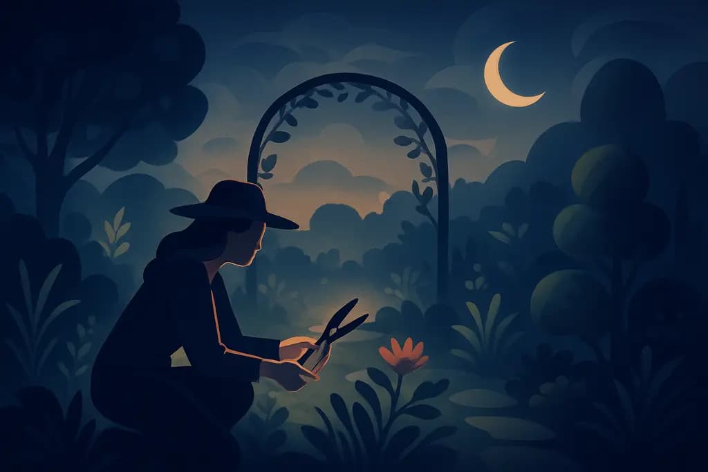 Dream illustration: Gardens