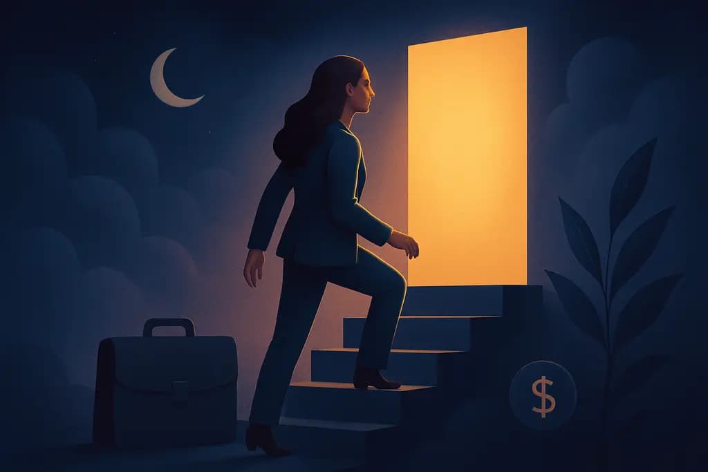 Dream illustration: Getting a Promotion
