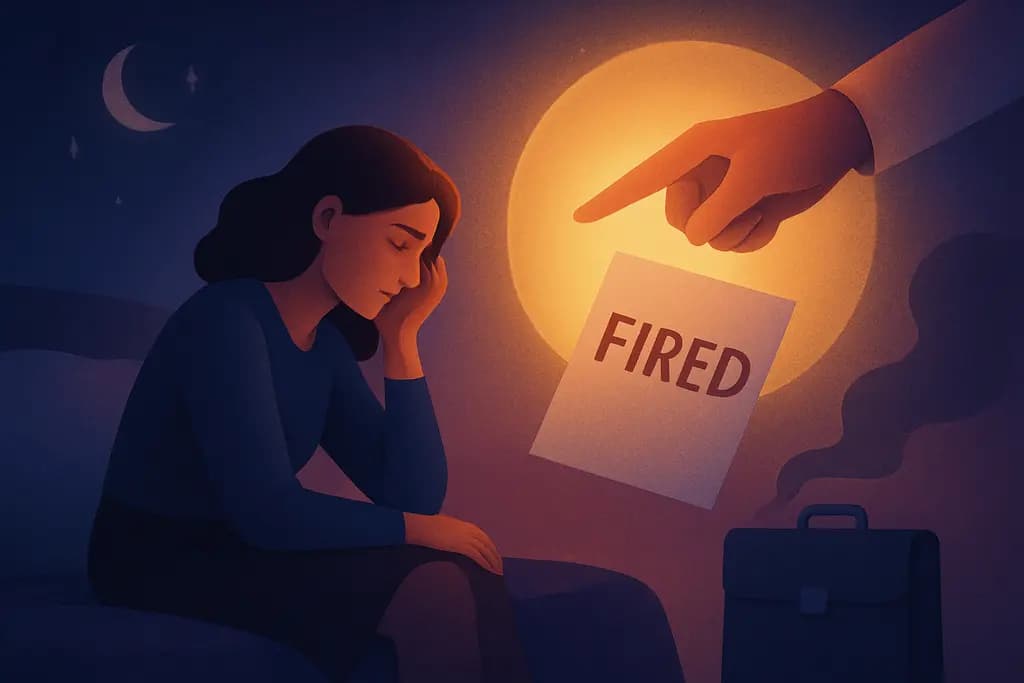 Dream illustration: Getting Fired From Your Job