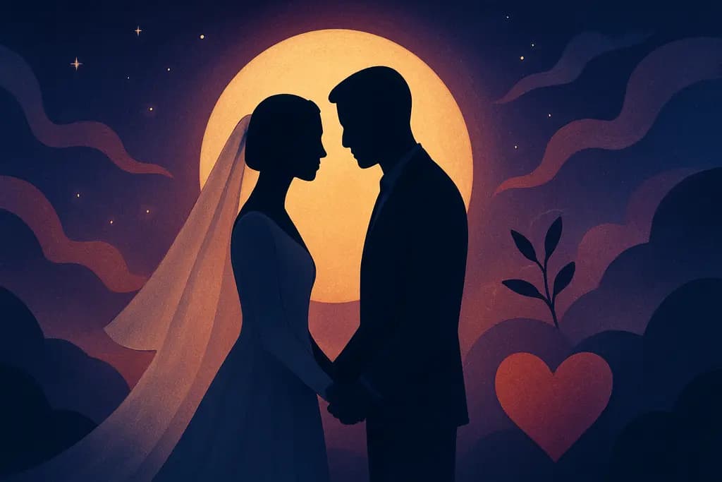 Dream illustration: getting married dream meaning