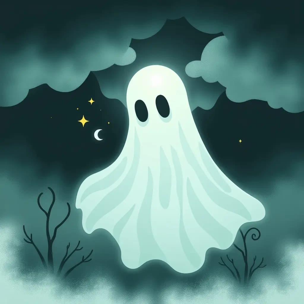 Dream illustration: Ghost