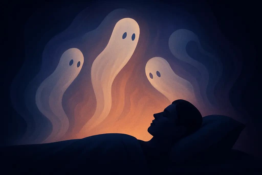 Dream illustration: Ghosts or Spirits