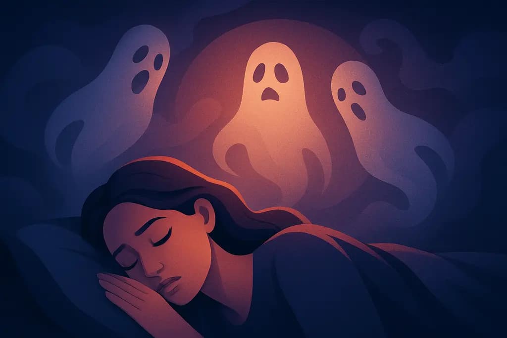 Dream illustration: Ghosts