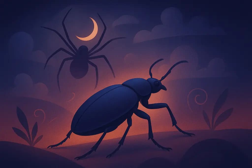 Dream illustration: Giant Insects