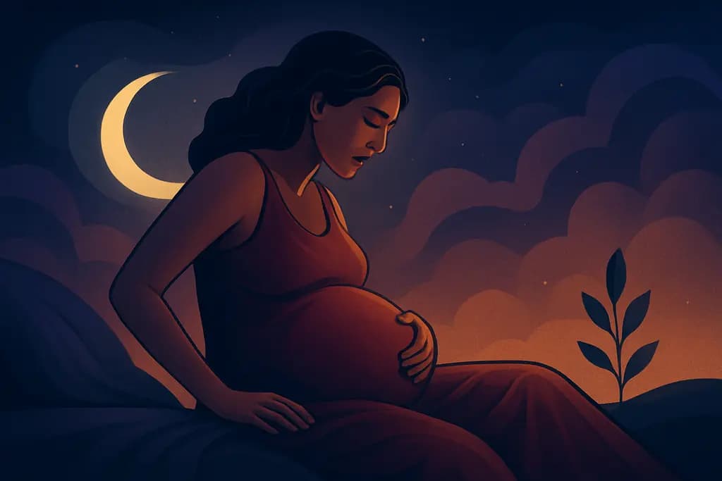 Dream illustration: Giving birth (labor)