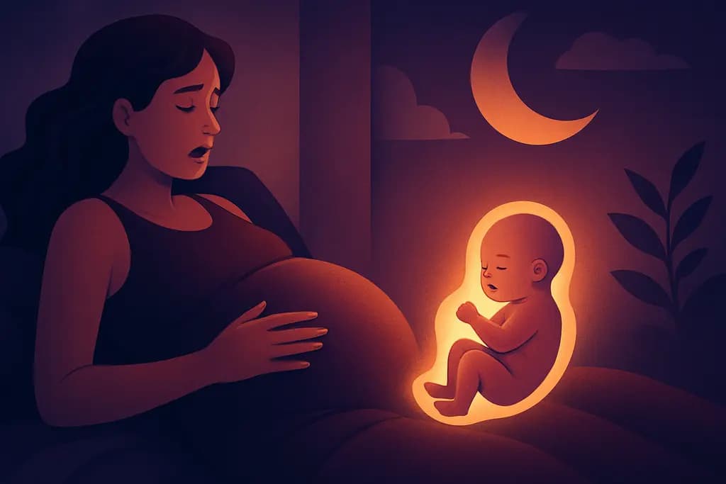 Dream illustration: Giving birth unexpectedly