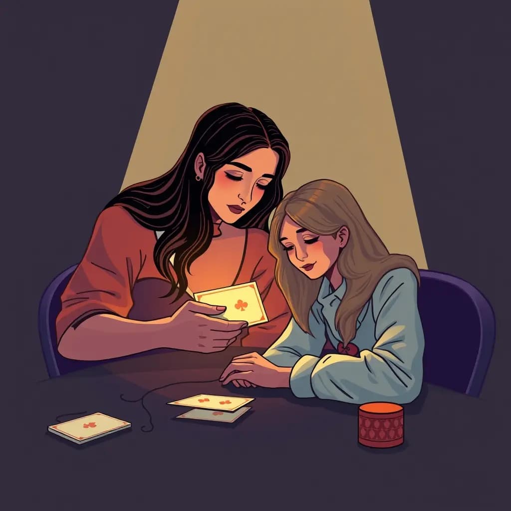 Dream illustration: Giving Someone a Scratch Card