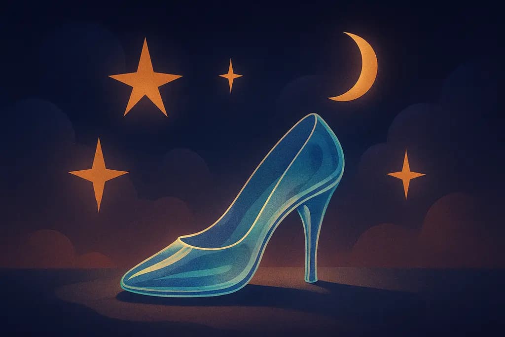 Dream illustration: Glass Shoes