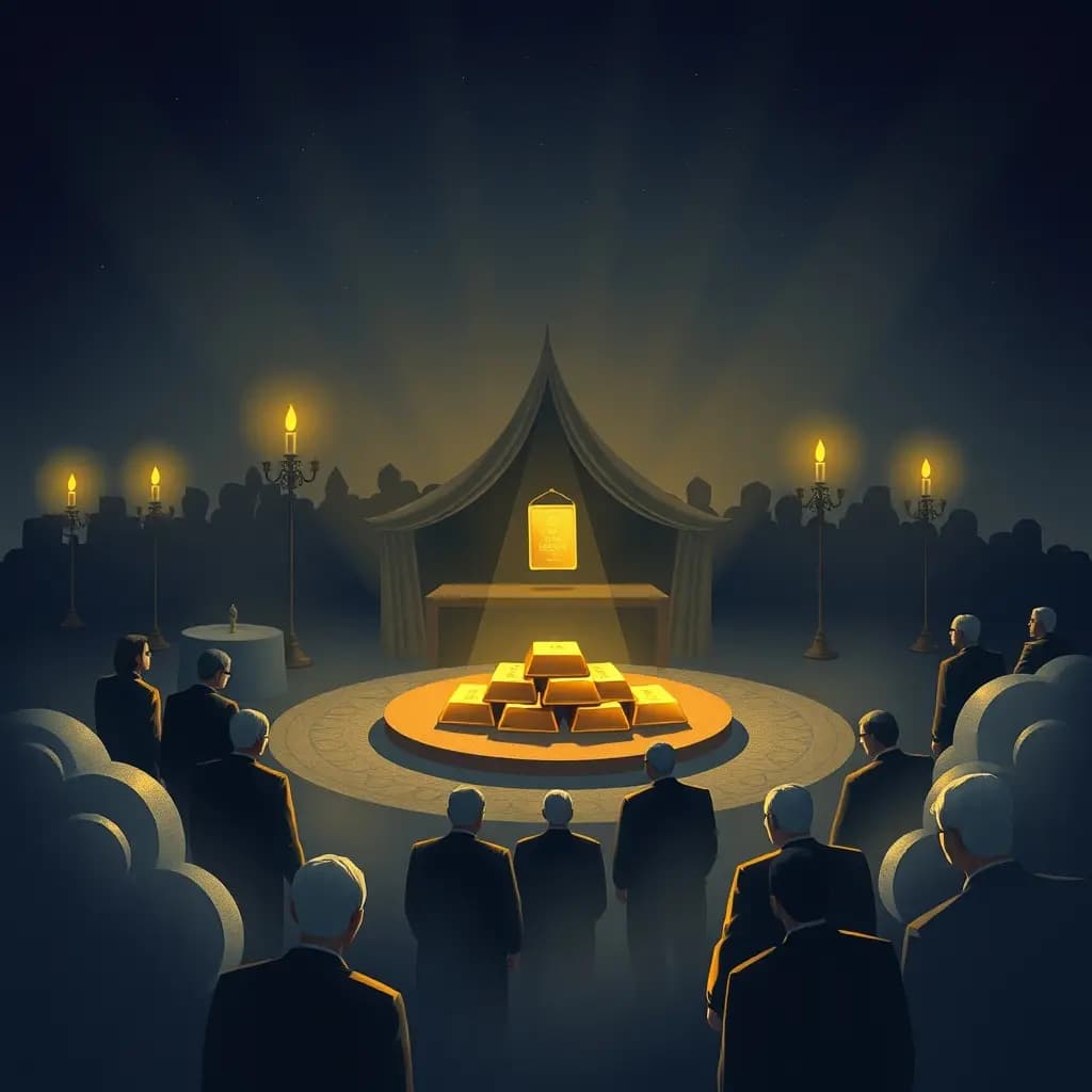 Dream illustration: Gold Bar Auction
