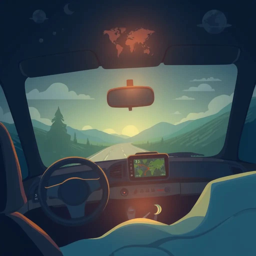 Dream illustration: GPS gives cryptic directions