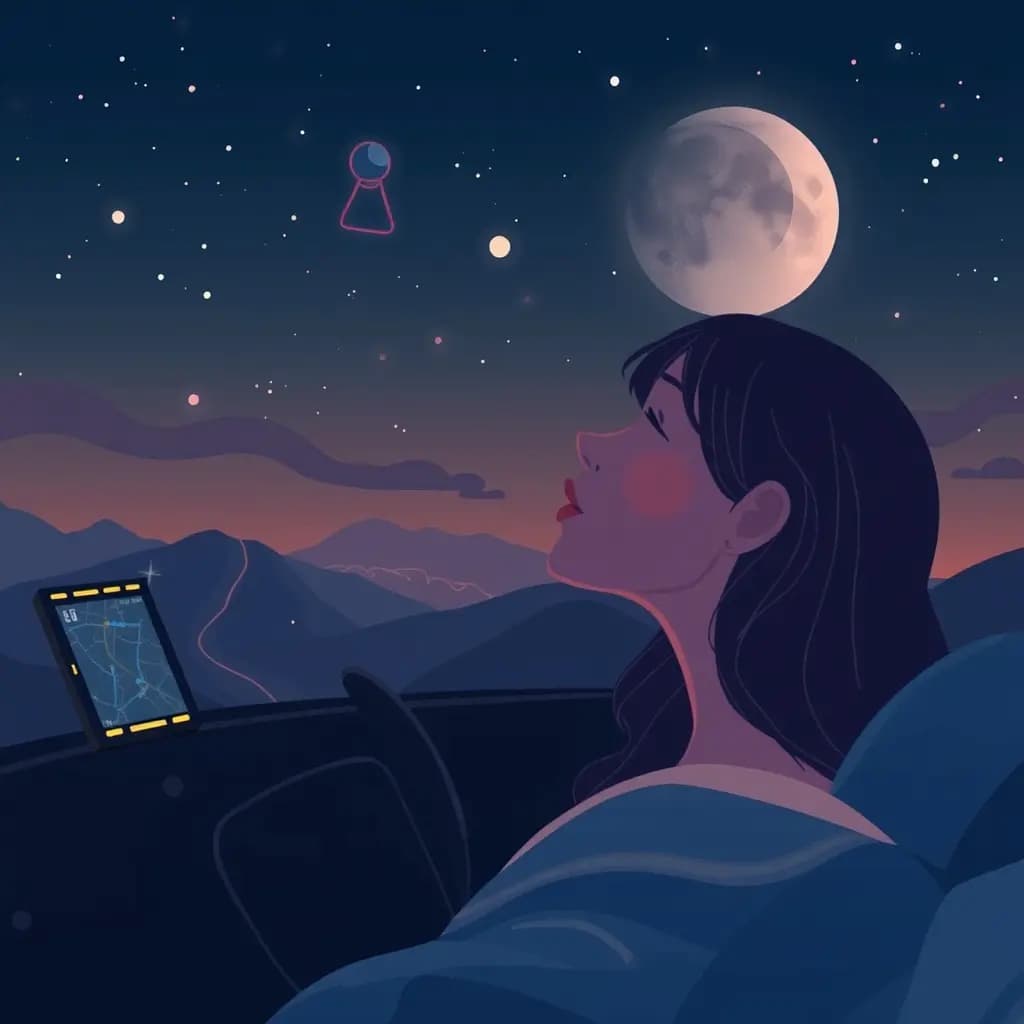 Dream illustration: GPS whispers a name