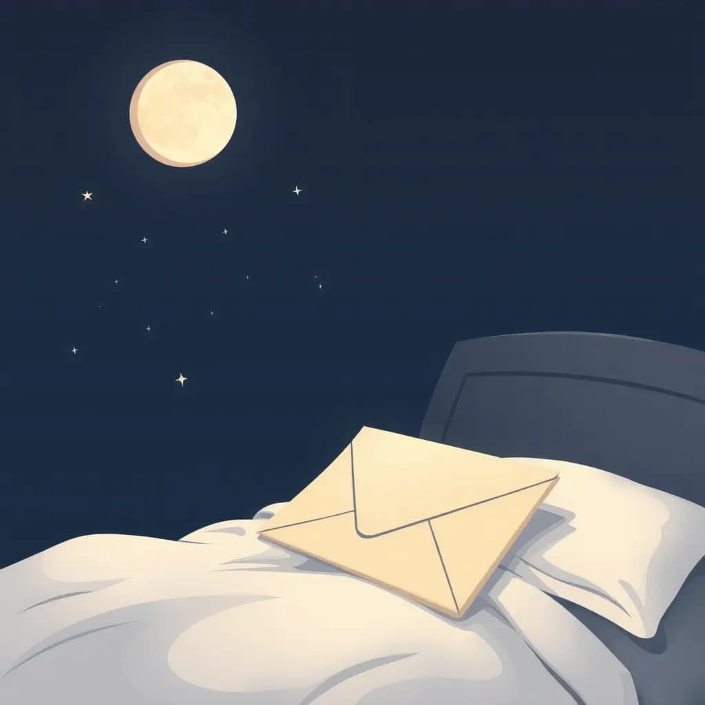 Dream illustration: Grading envelope returned empty