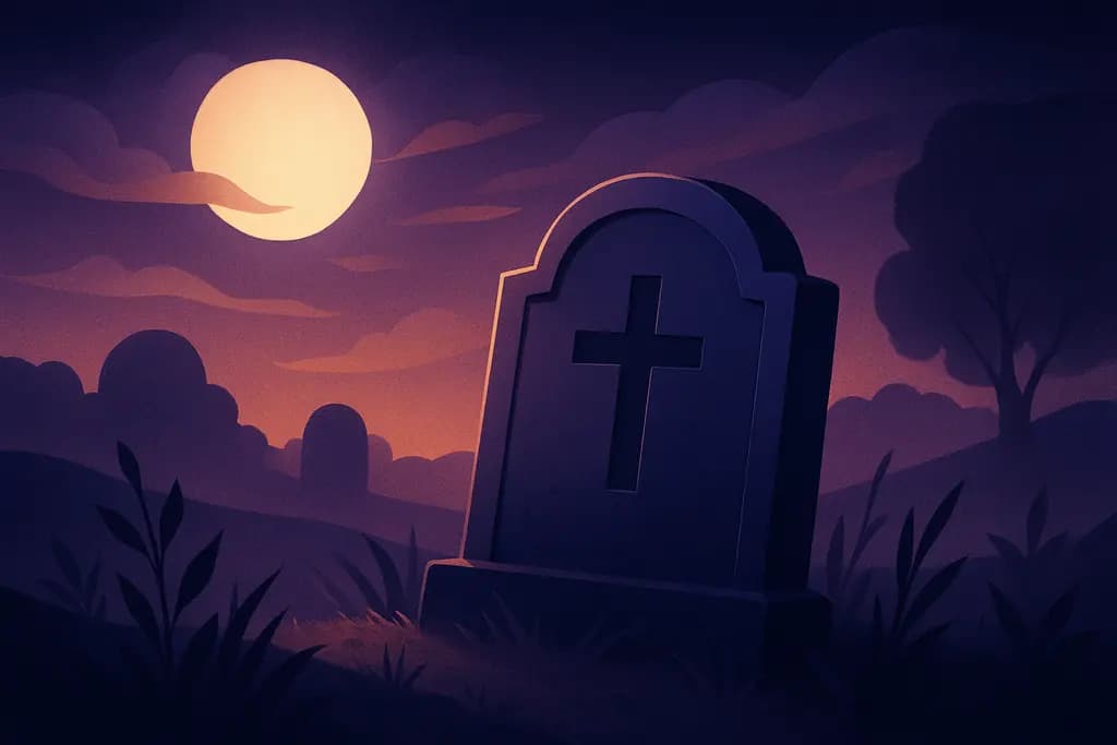 Dream illustration: Graves