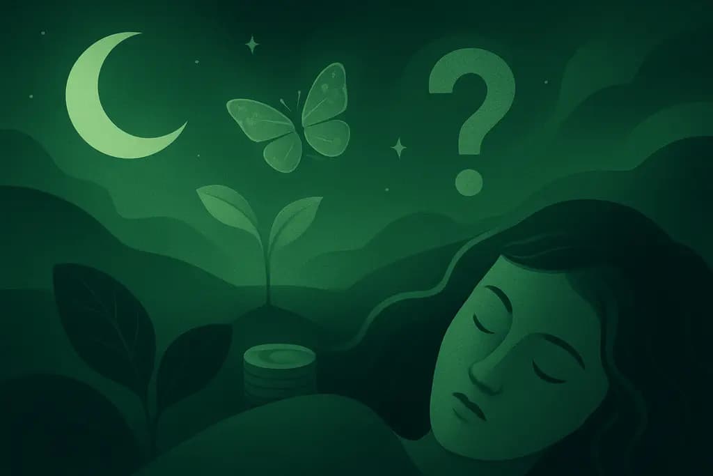 Dream illustration: Green