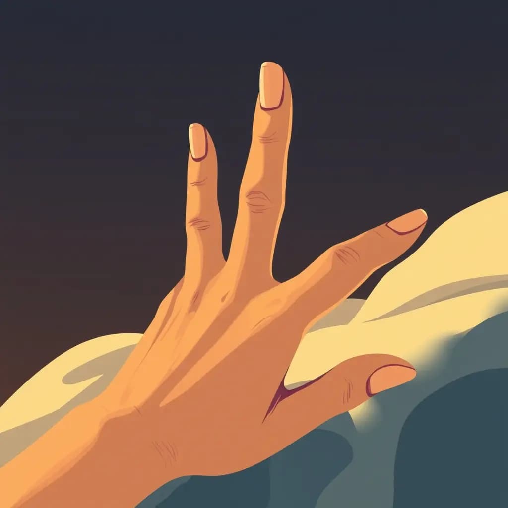 Dream illustration: Growing an extra finger