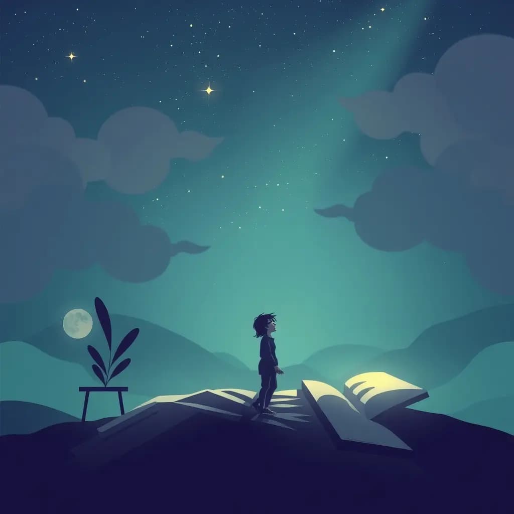 Dream illustration: Growing taller overnight