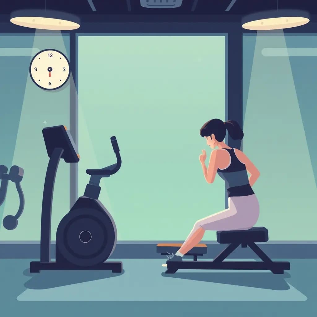 Dream illustration: Gym Workout