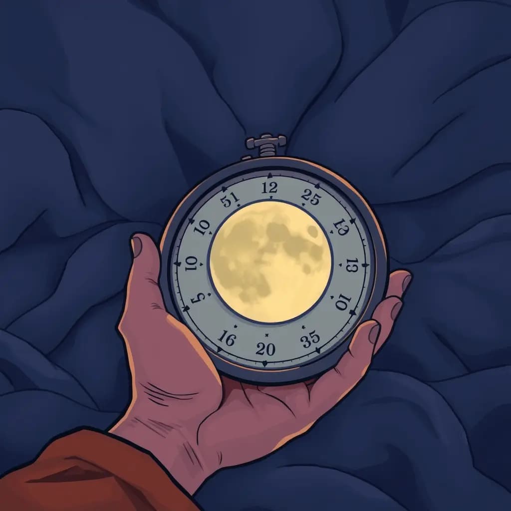 Dream illustration: Handheld moon calendar found