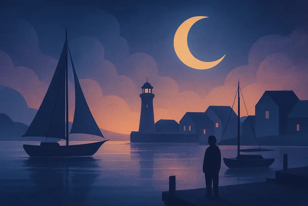Dream illustration: Harbors