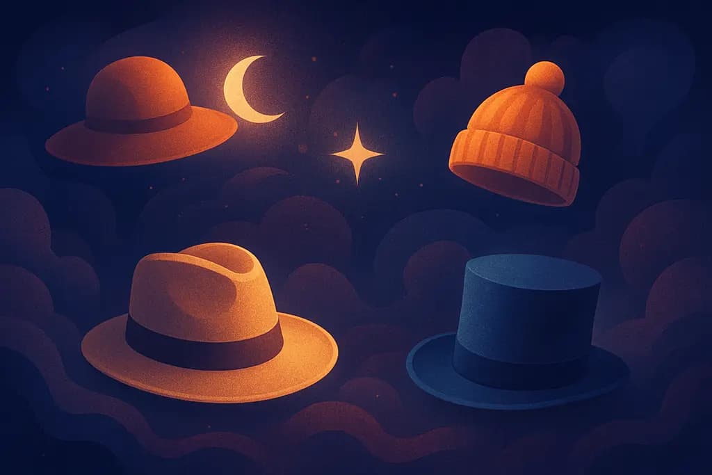Dream illustration: Hats