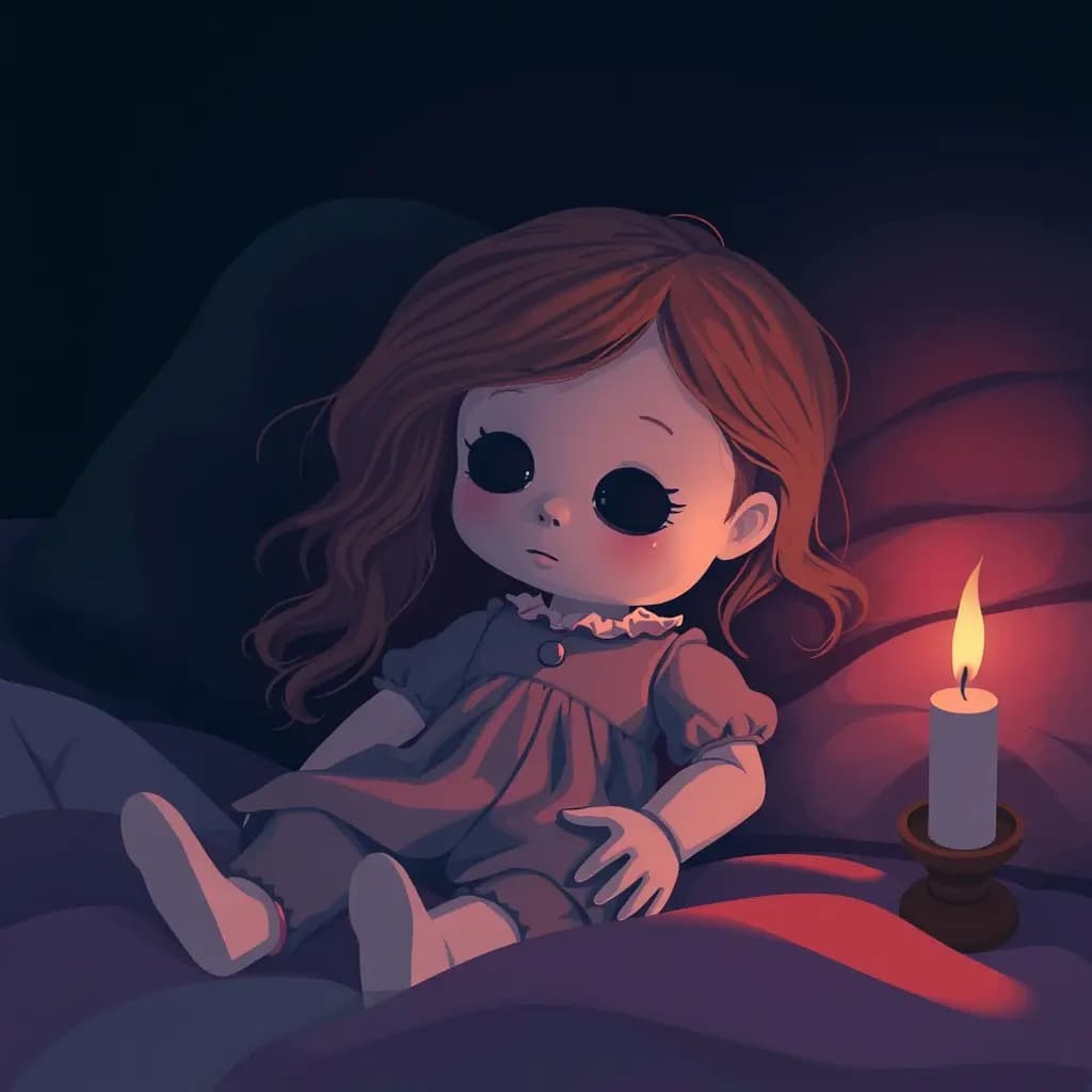 Dream illustration: Haunted doll