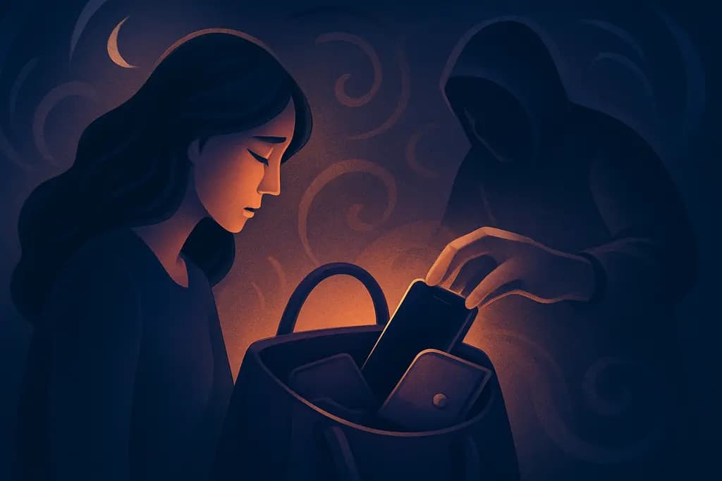 Dream illustration: Having Belongings Stolen (Wallet/Phone)
