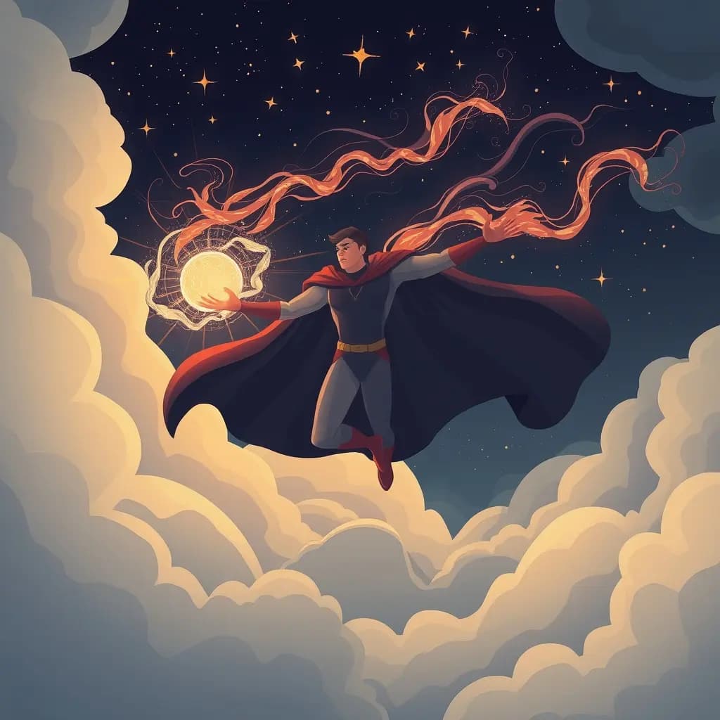 Dream illustration: Having superpowers