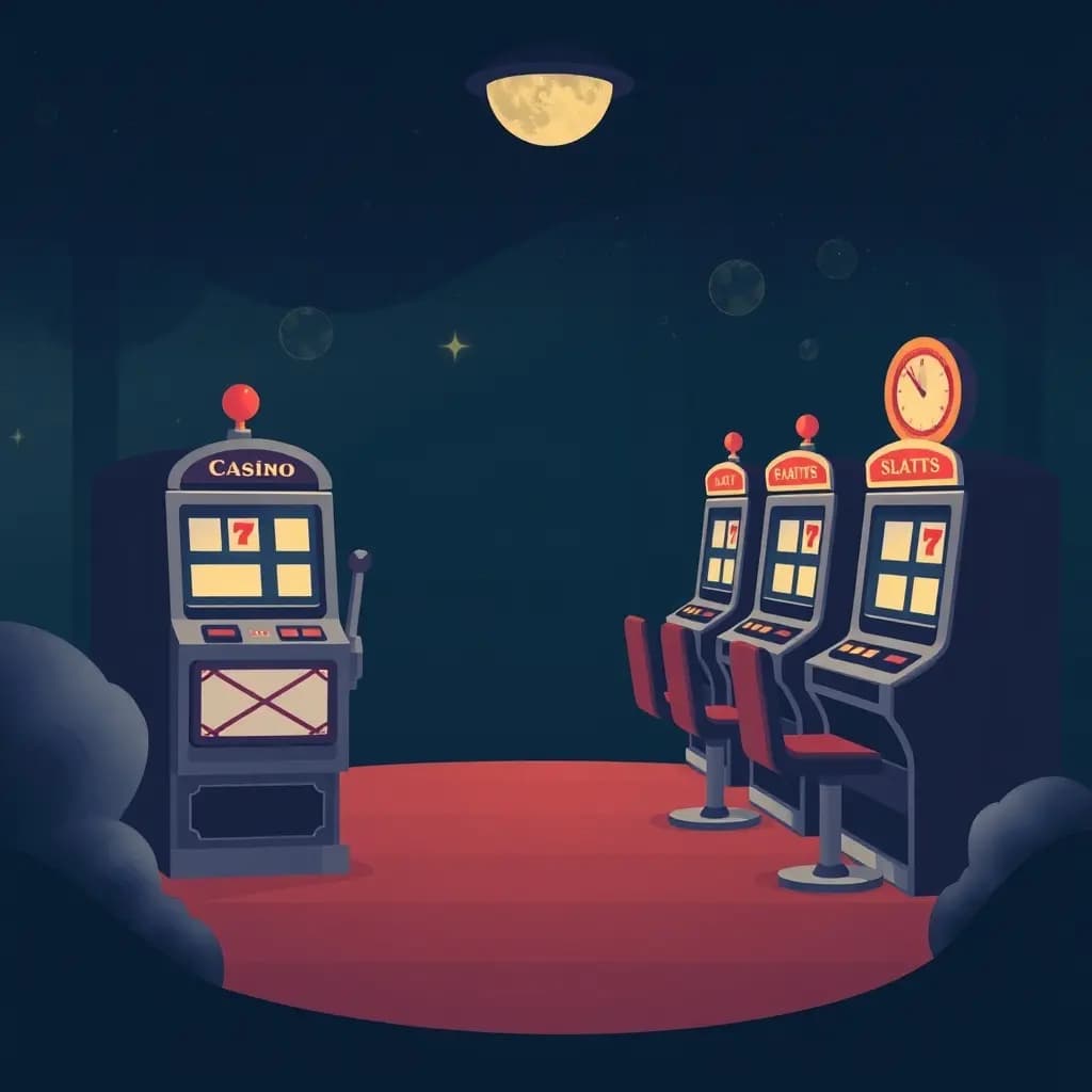 Dream illustration: Hearing Slot Machines Without Seeing Them