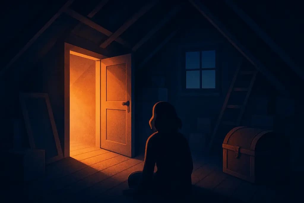 Dream illustration: Hidden Attic