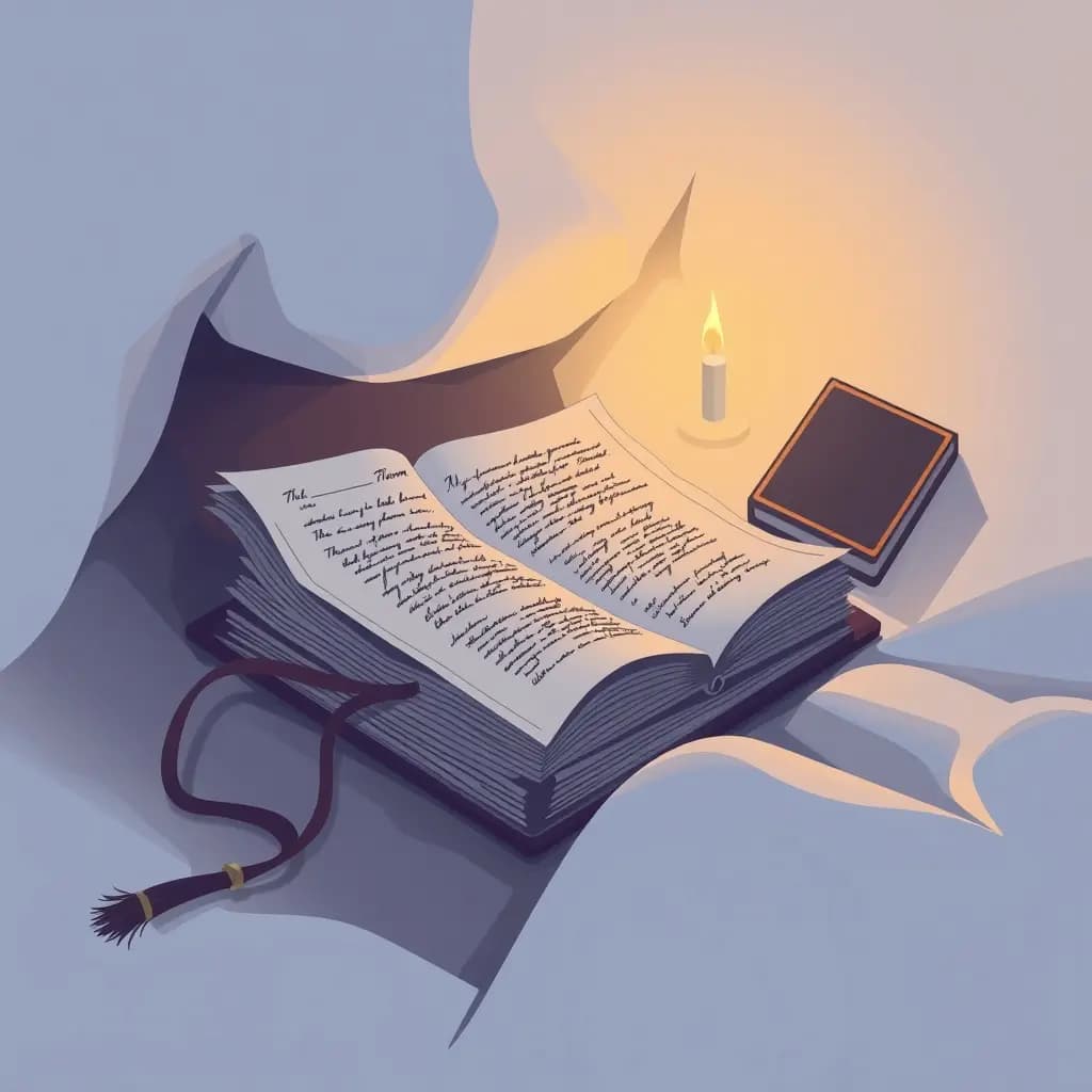 Dream illustration: Hidden diary discovered